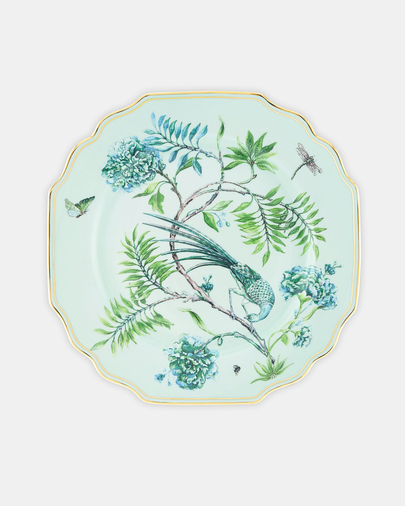 Secret Garden Dinner Plate VERDE 2