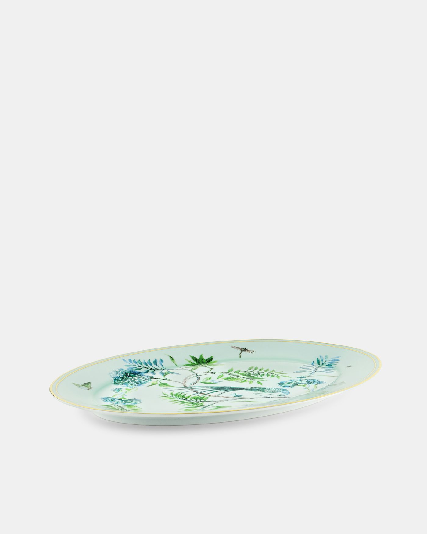 Secret Garden Oval Platter VERDE 1