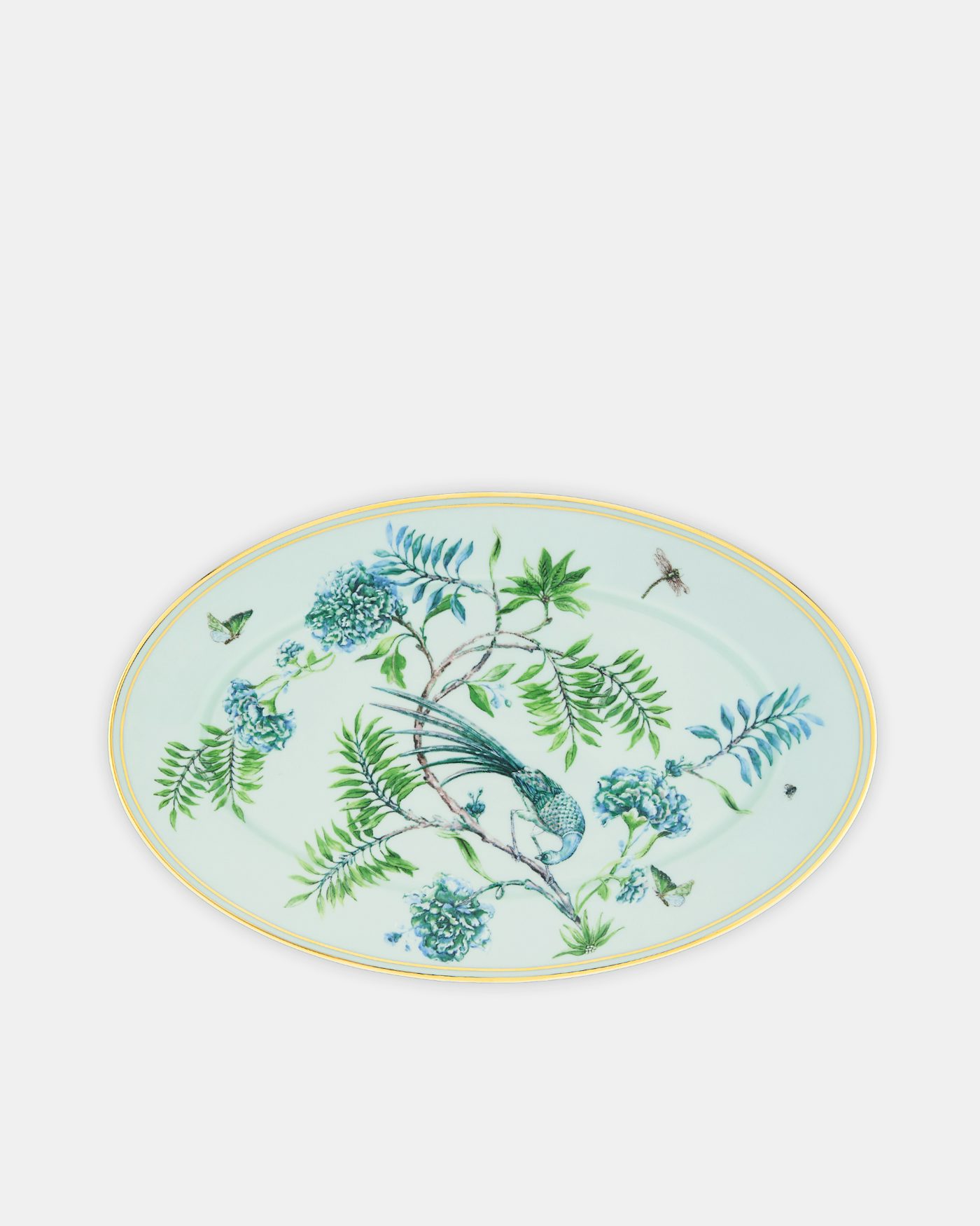 Secret Garden Oval Platter VERDE 2