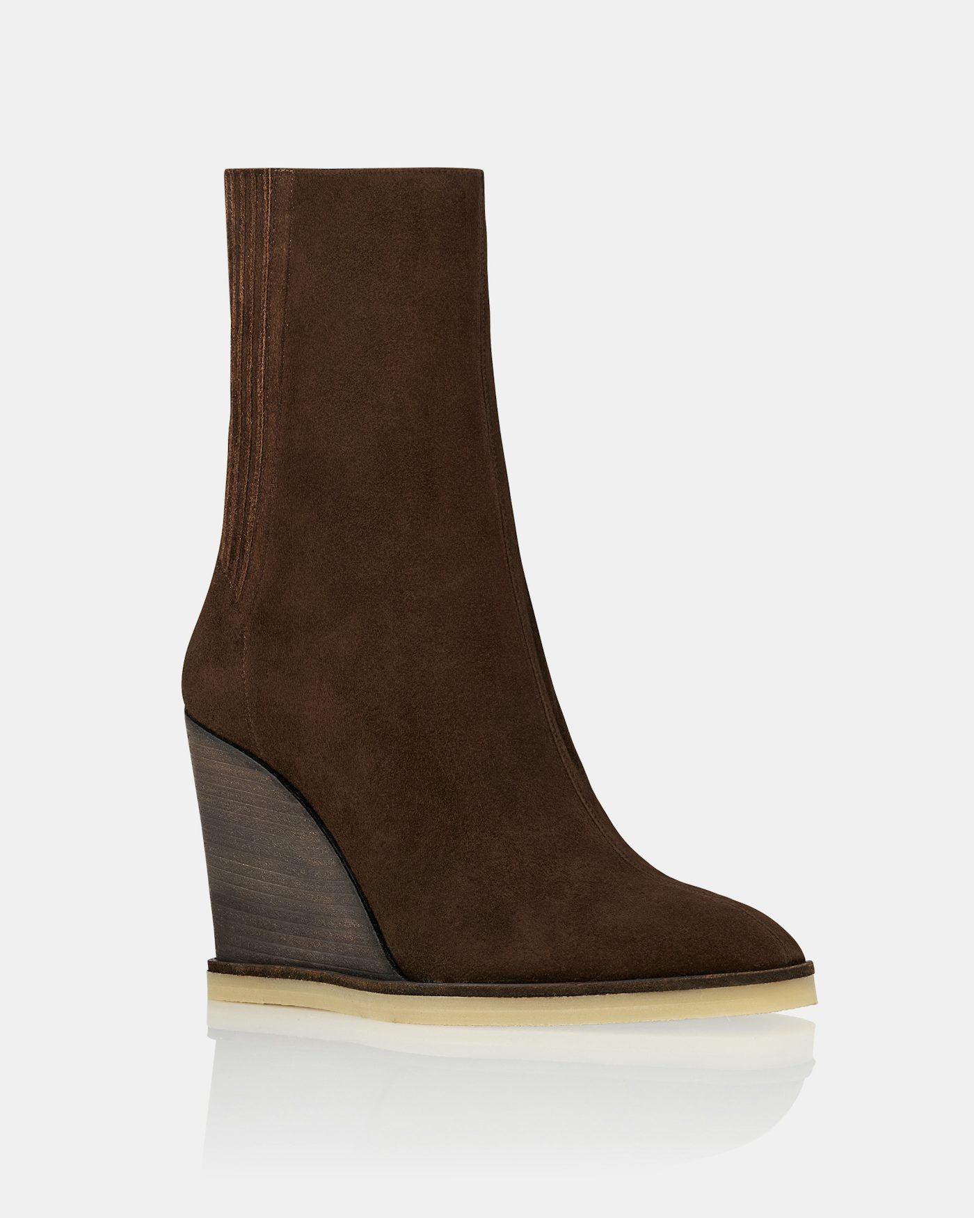 Saint Honoré Bootie Wedge 85 BROWN 1