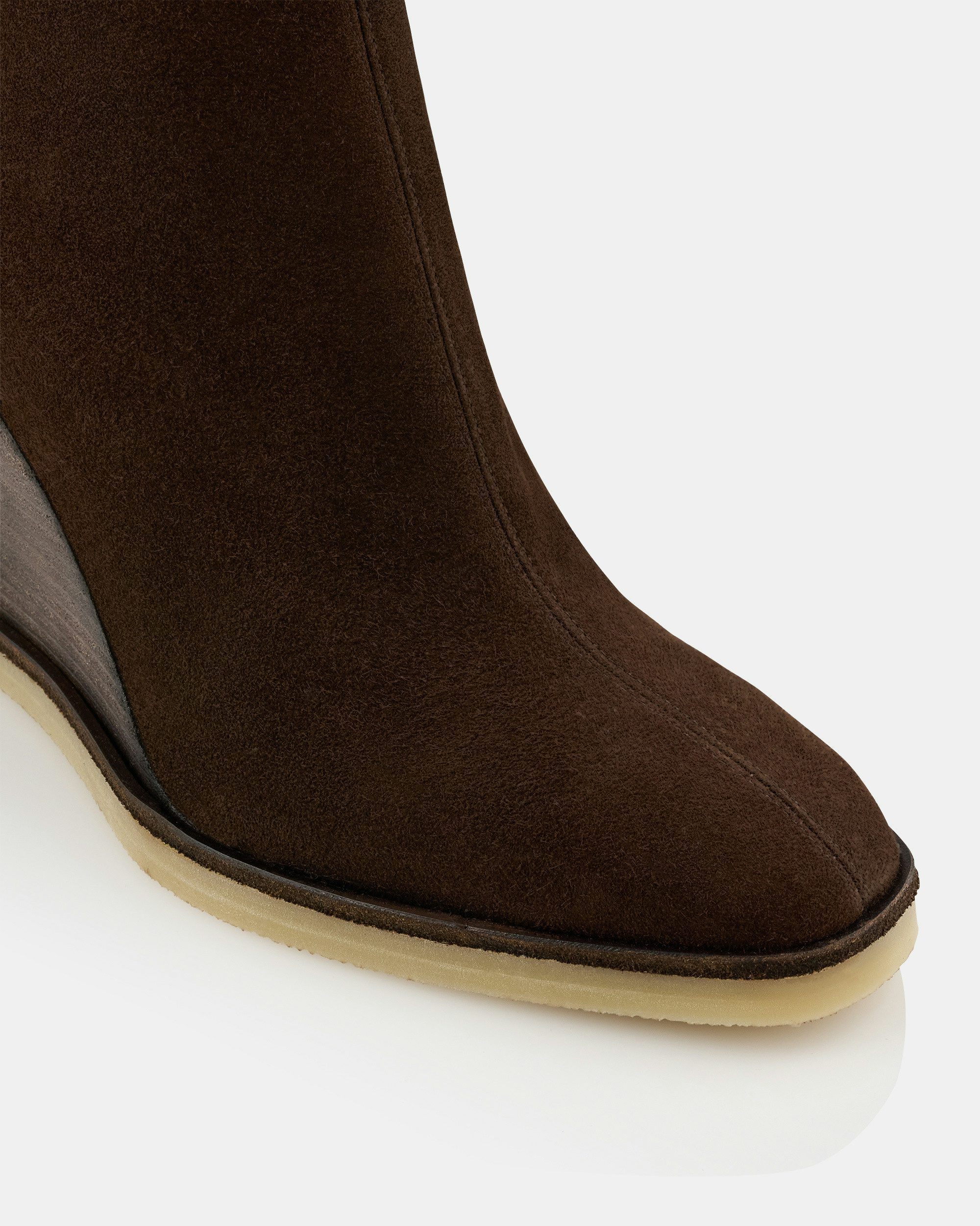 ソロツー Saint Honoré Bootie Wedge 85 BROWN Aquazzura@ Official