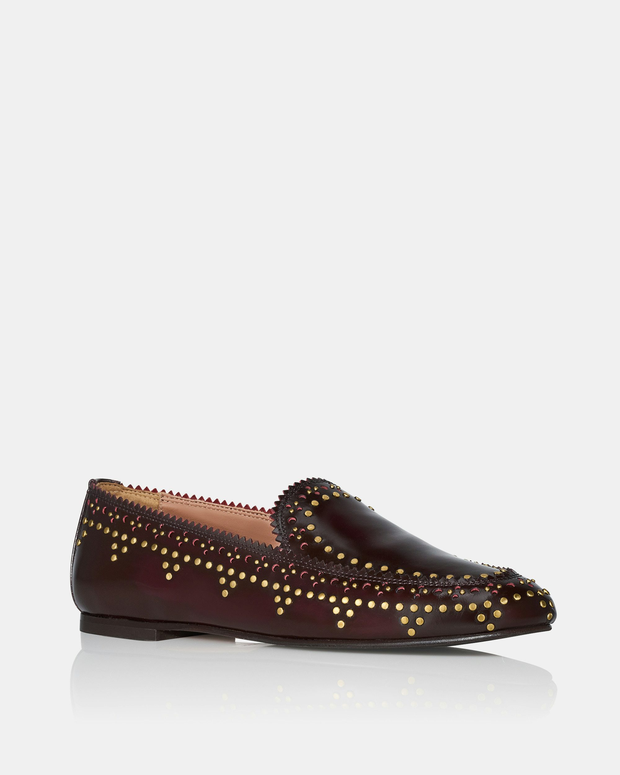 Skye Mocassin BORDEAUX Aquazzura@ Official