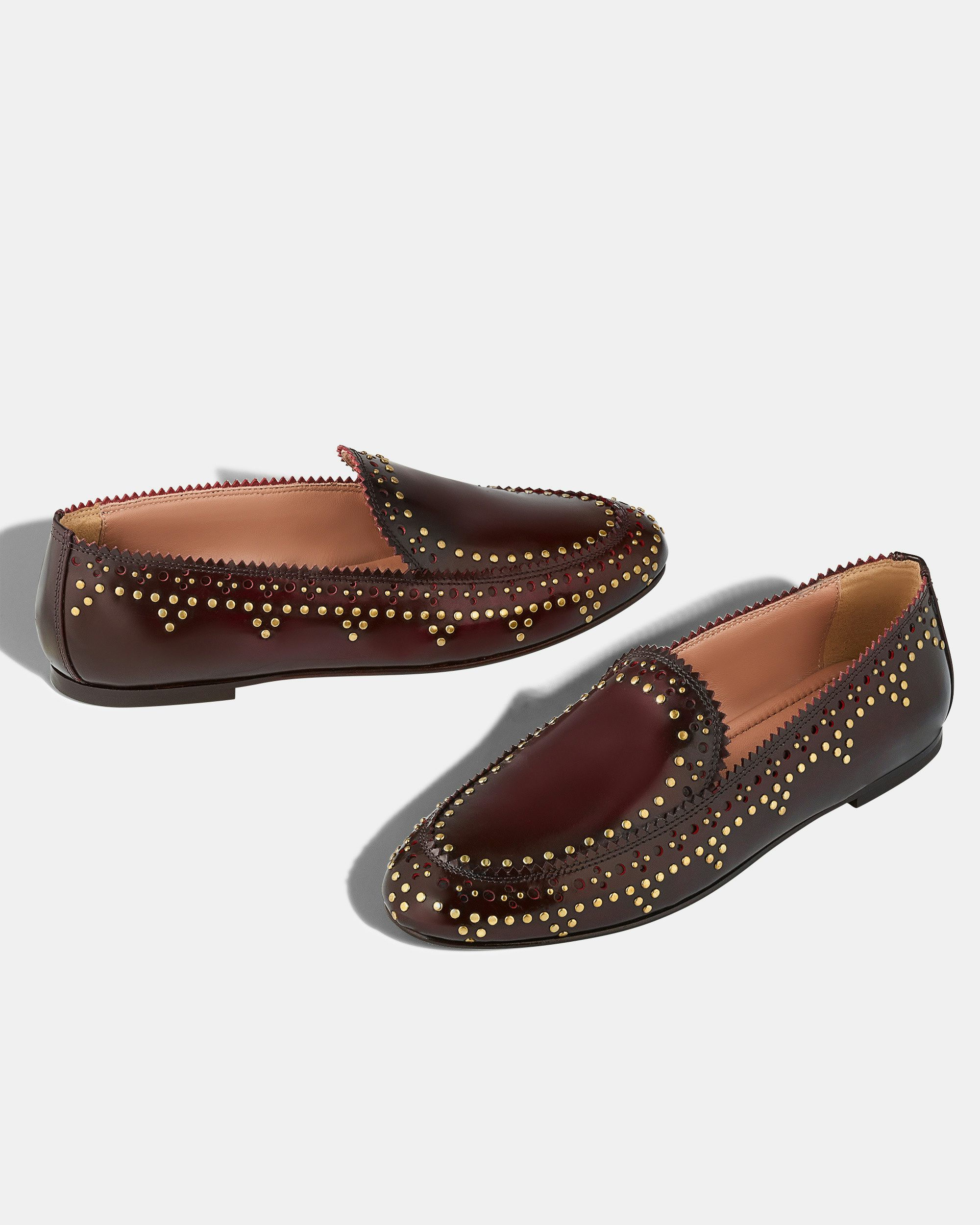 アクアズーラAQUAZZURAアンクルフラットシューズ39.5アパルトモン取扱 AQUAZZURA/アクアズーラ】 LEOPARD SLING フラット（フラット