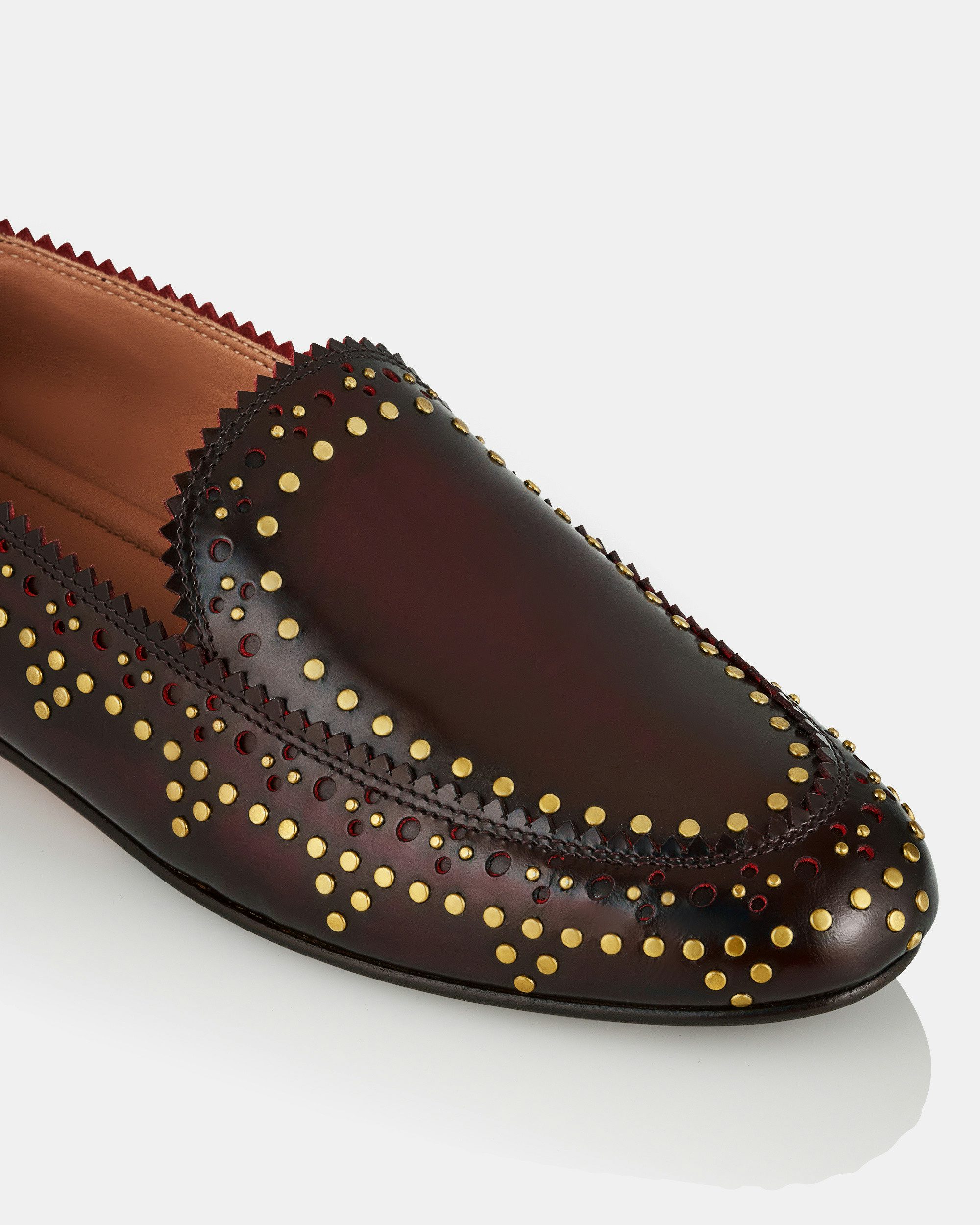 Skye Mocassin BORDEAUX Aquazzura@ Official