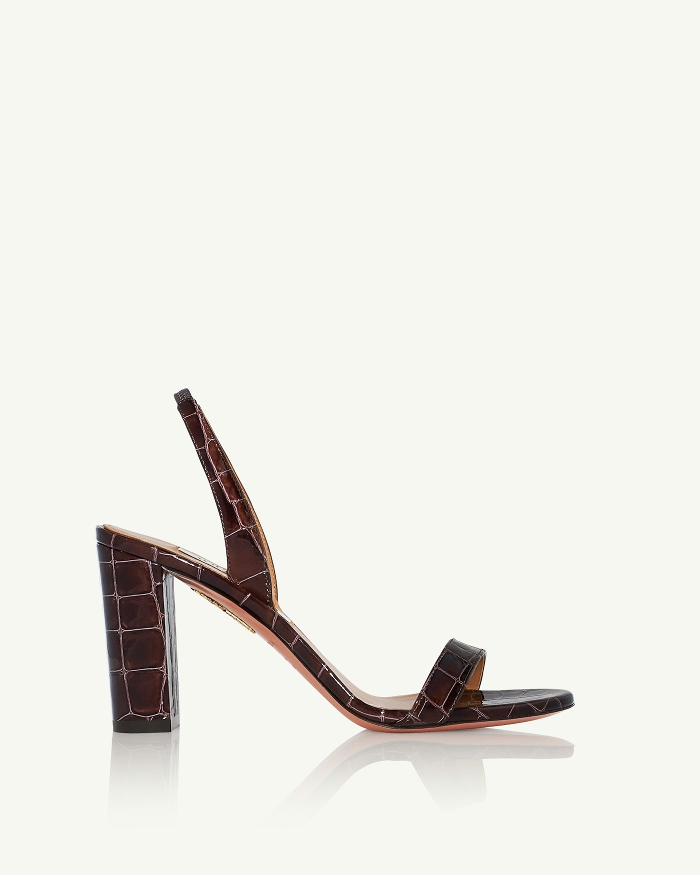 So Nude Block Sandal 85