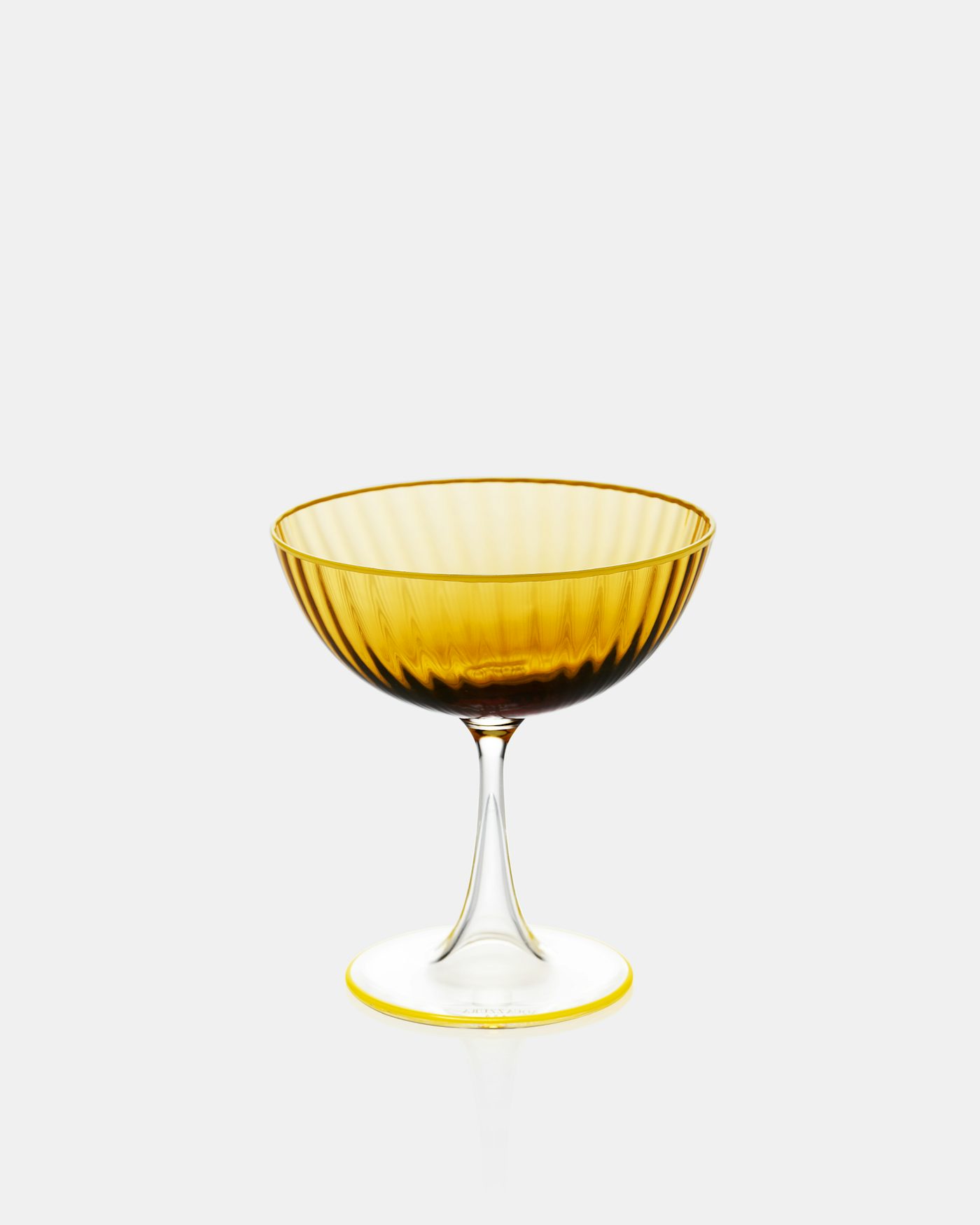 Striped Champagne Glass AMBRA 1
