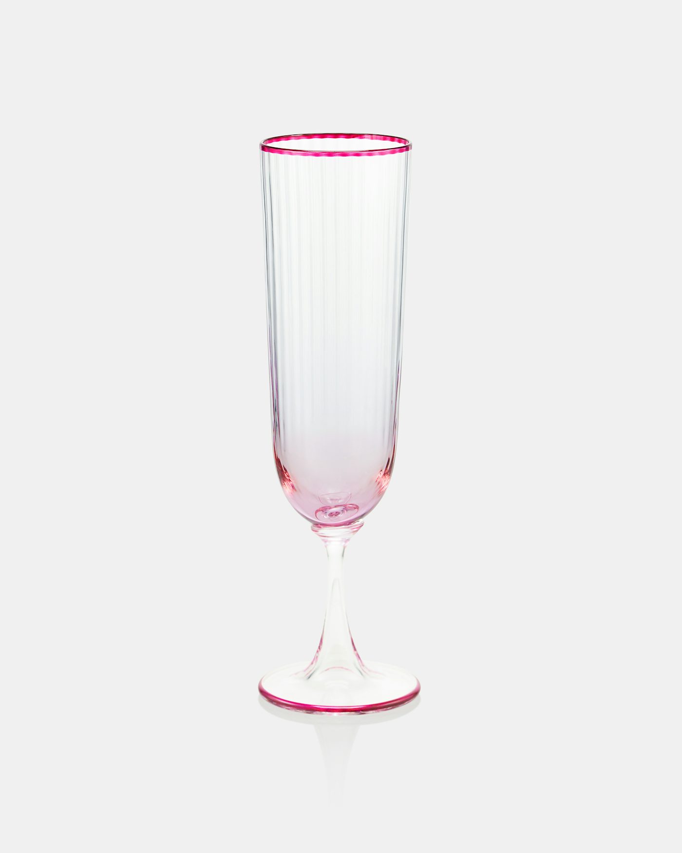 Striped Flute Glass ROSA 2