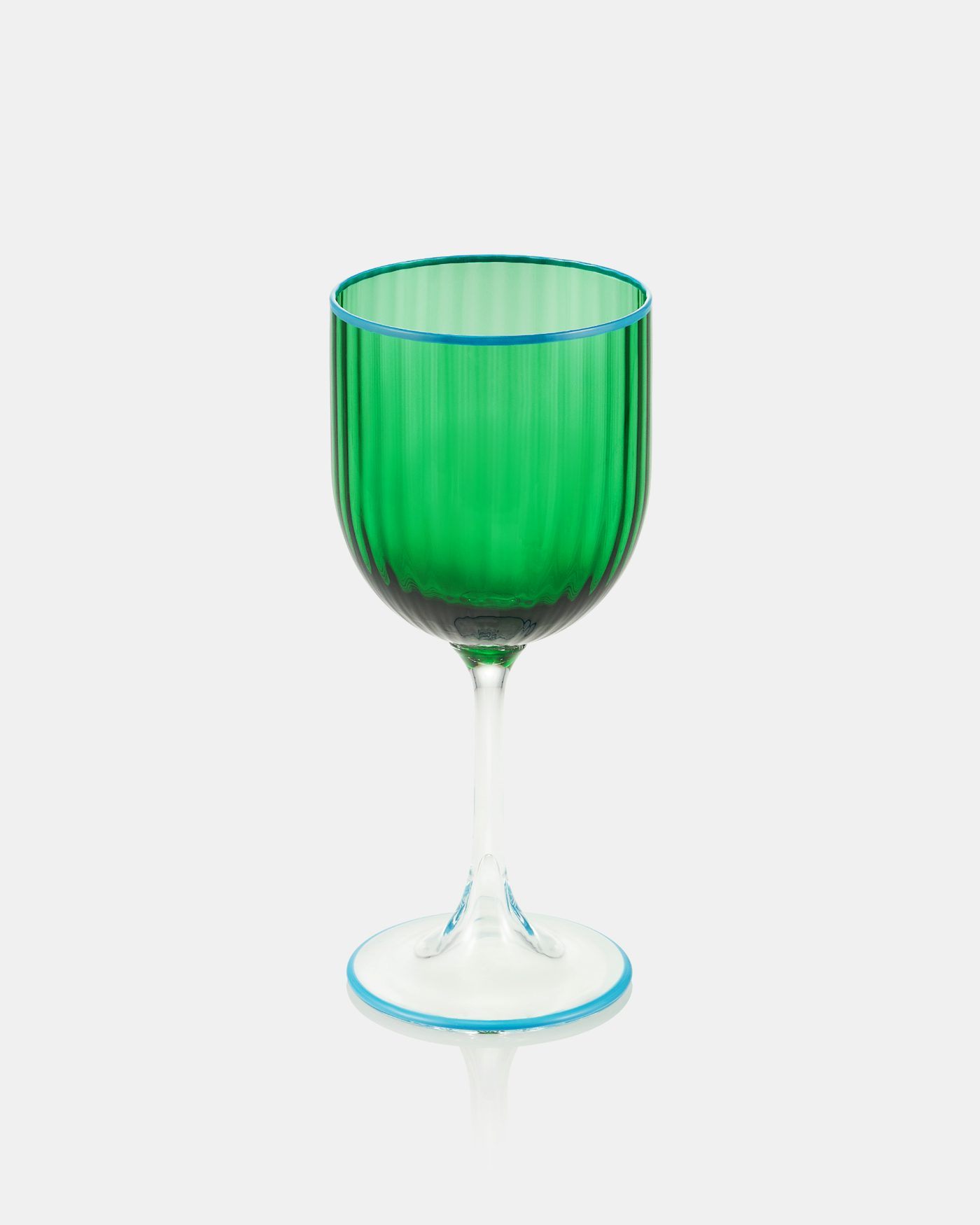 Striped Water Glass VERDE 1