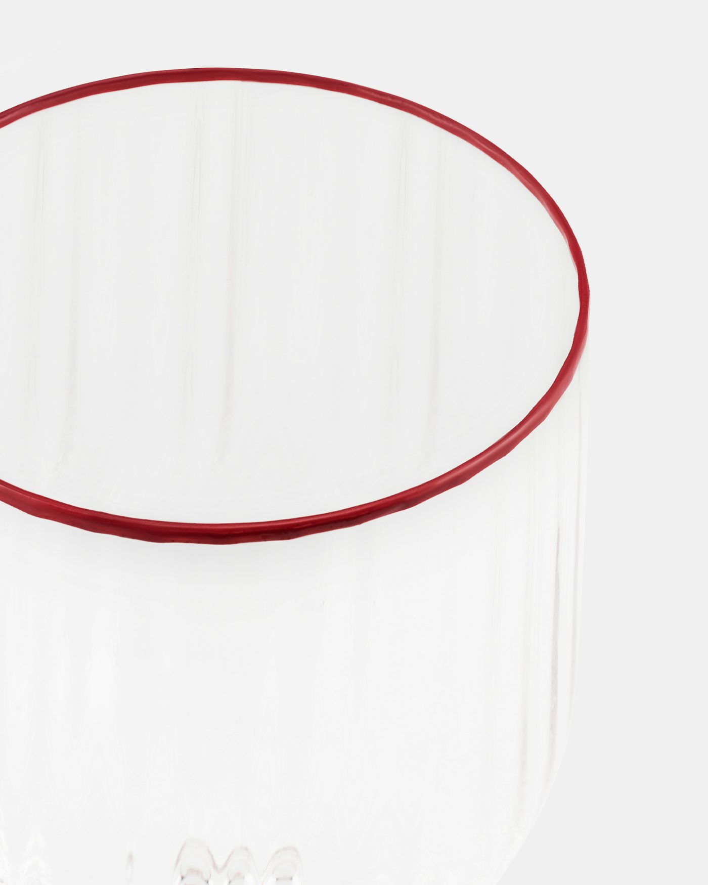 Striped White Wine Glass ROSSO 1