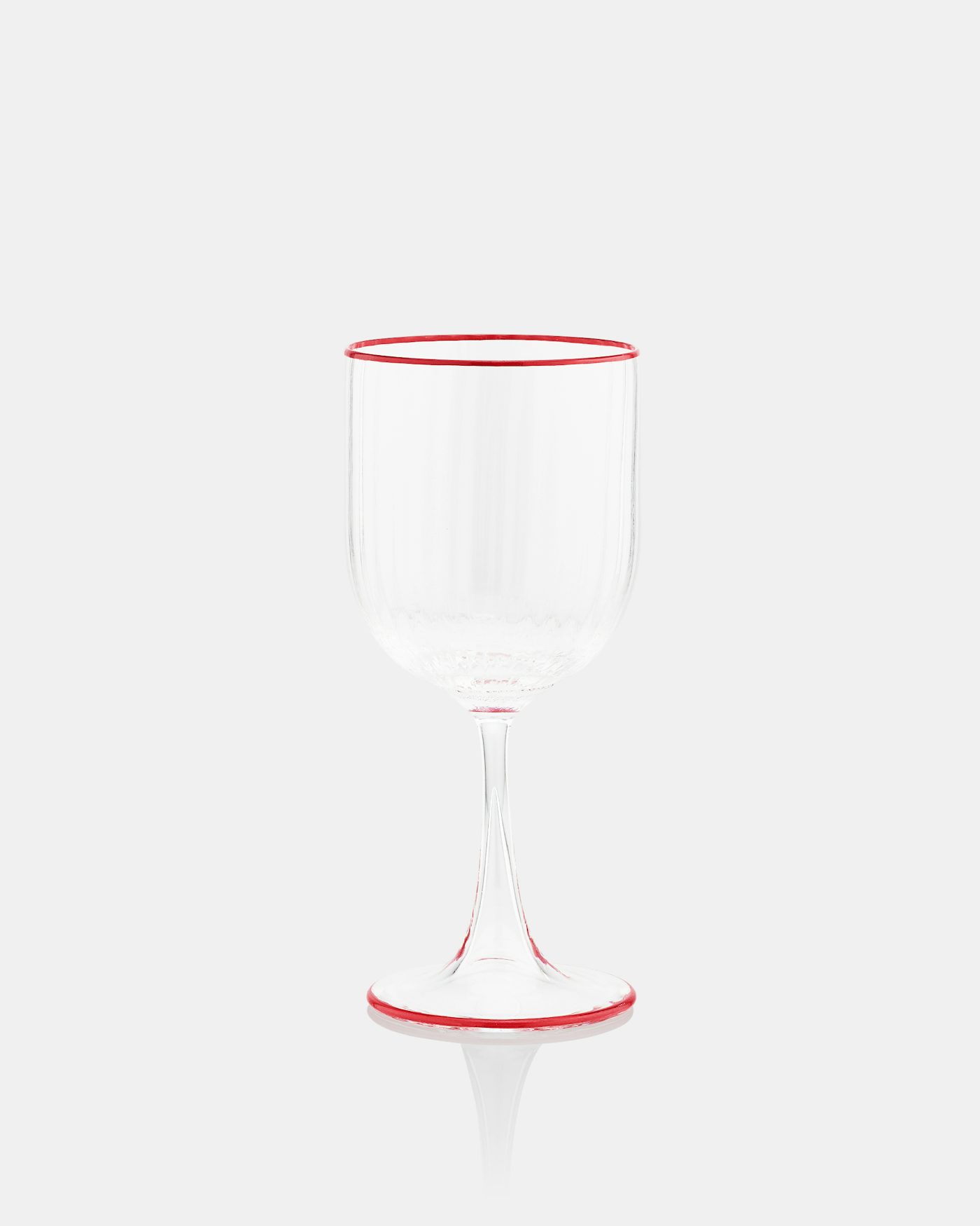 Striped White Wine Glass ROSSO 2