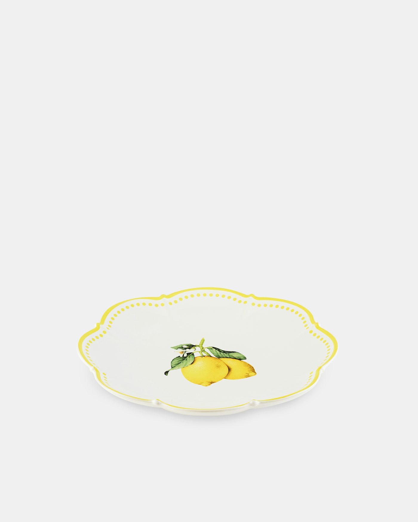 Tutti Frutti Dessert Plate YELLOW 1