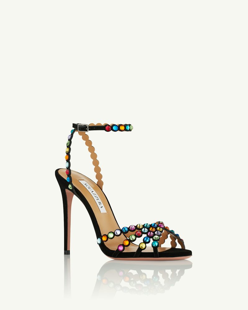 Tequila Sandal 105 BLACK Aquazzura@ Official