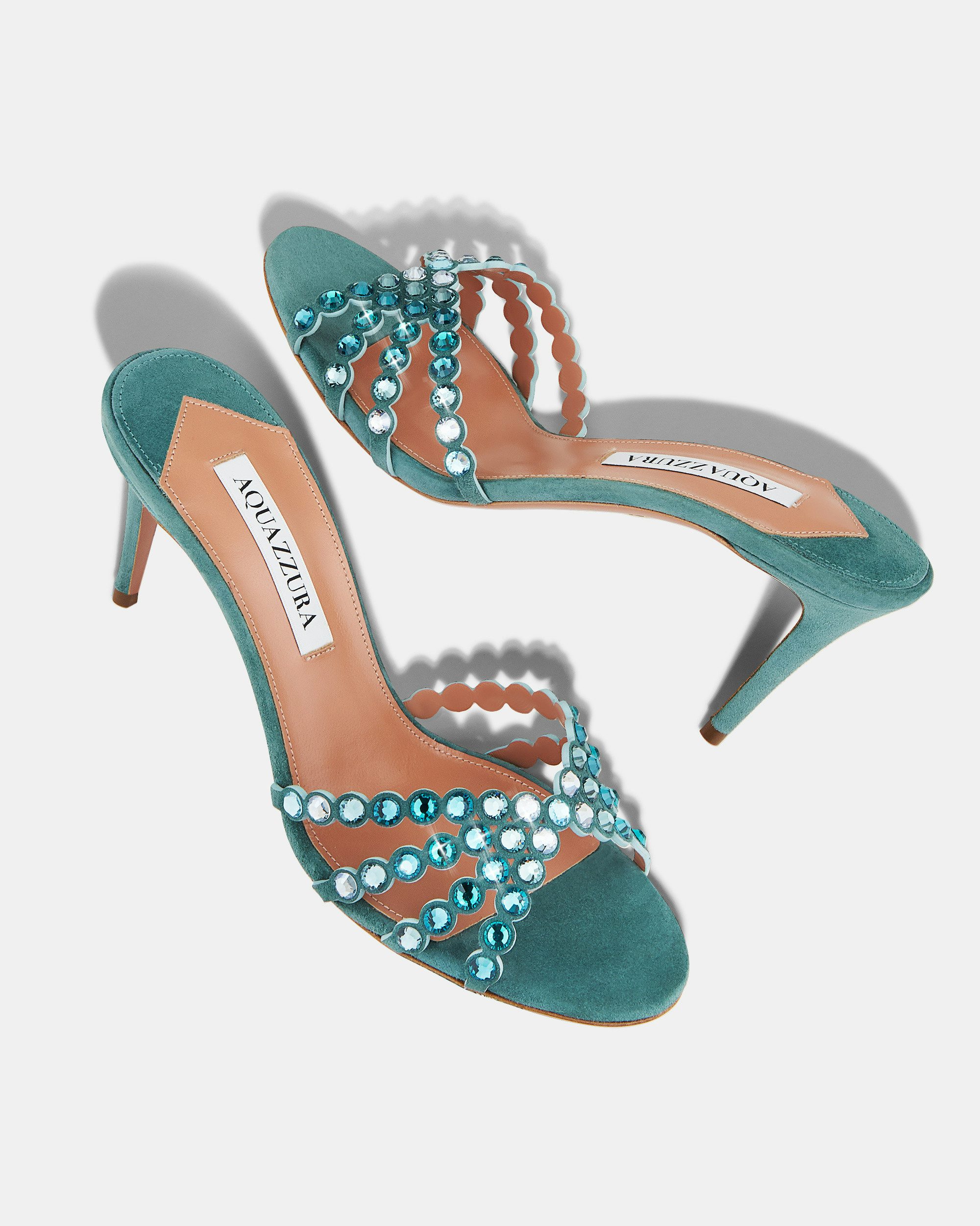 Tequila Mule 75 TURQUOISE Aquazzura@ Official