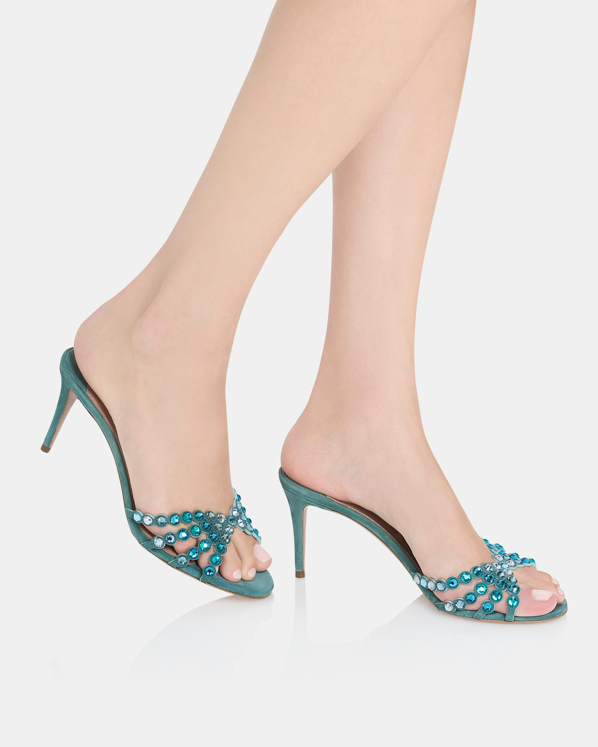 Tequila Mule 75 TURQUOISE Aquazzura@ Official