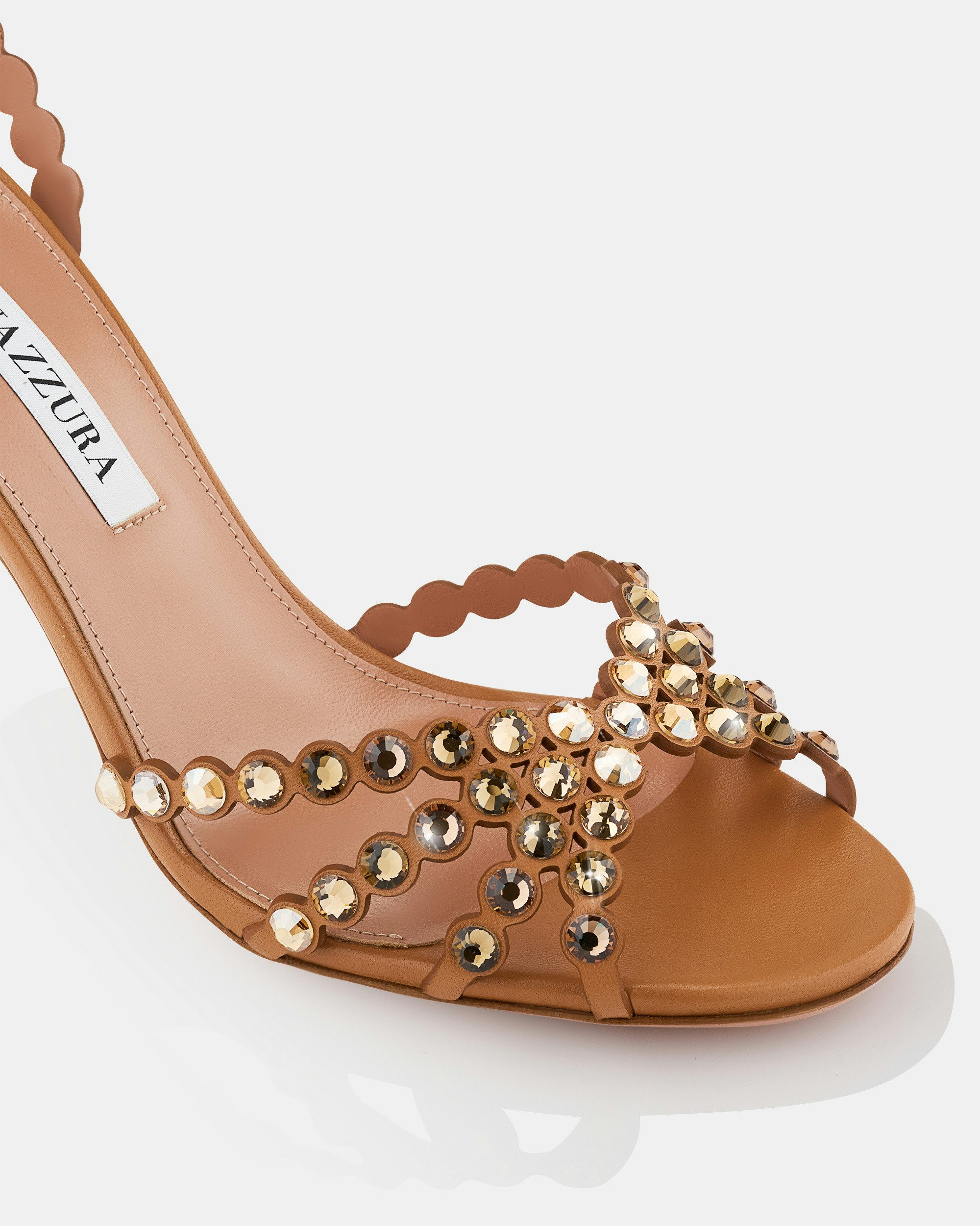Tequila Sandal 85 BROWN Aquazzura@ Official