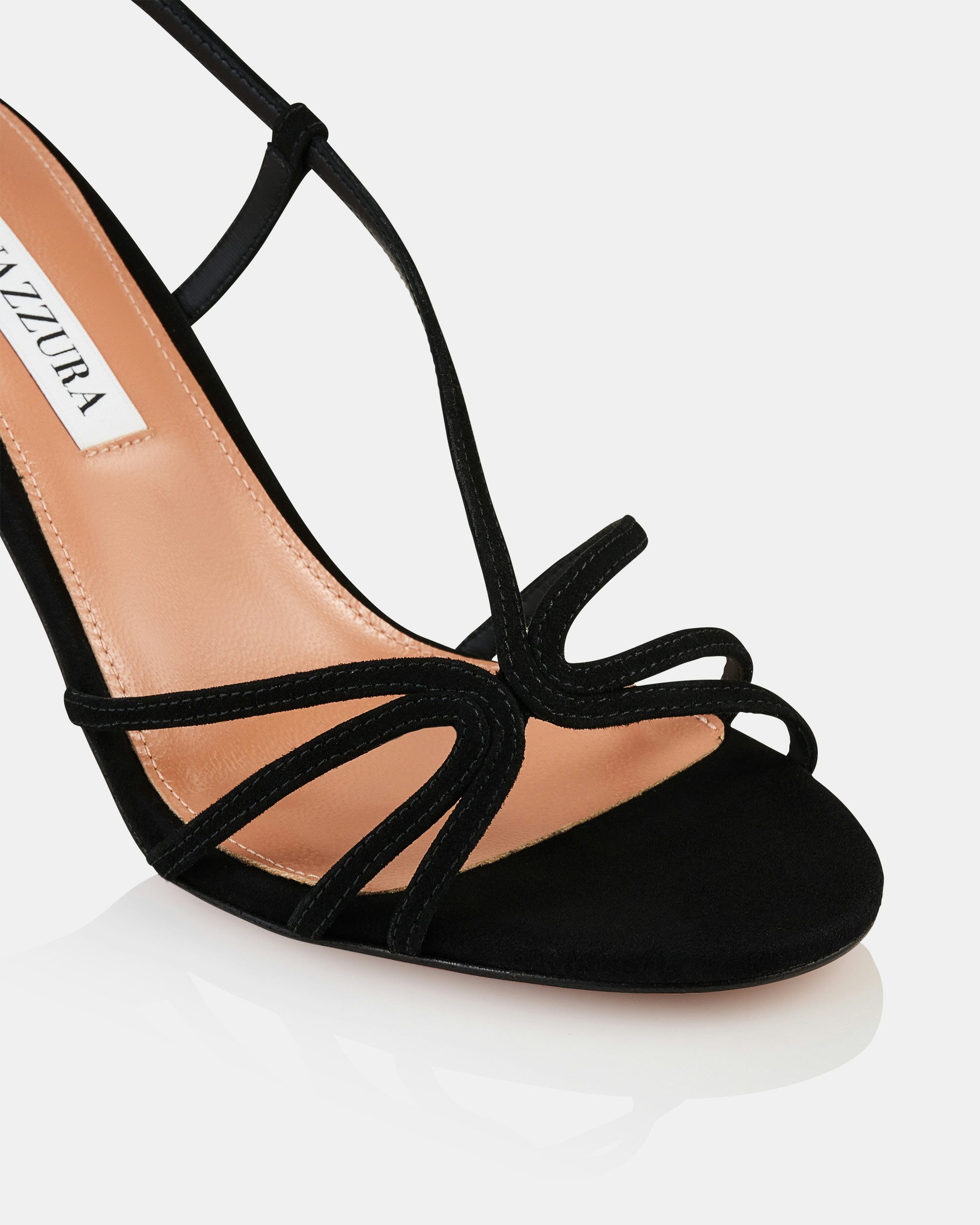 まさ Talk To Me Sandal 75 BLACK Aquazzura@ Official