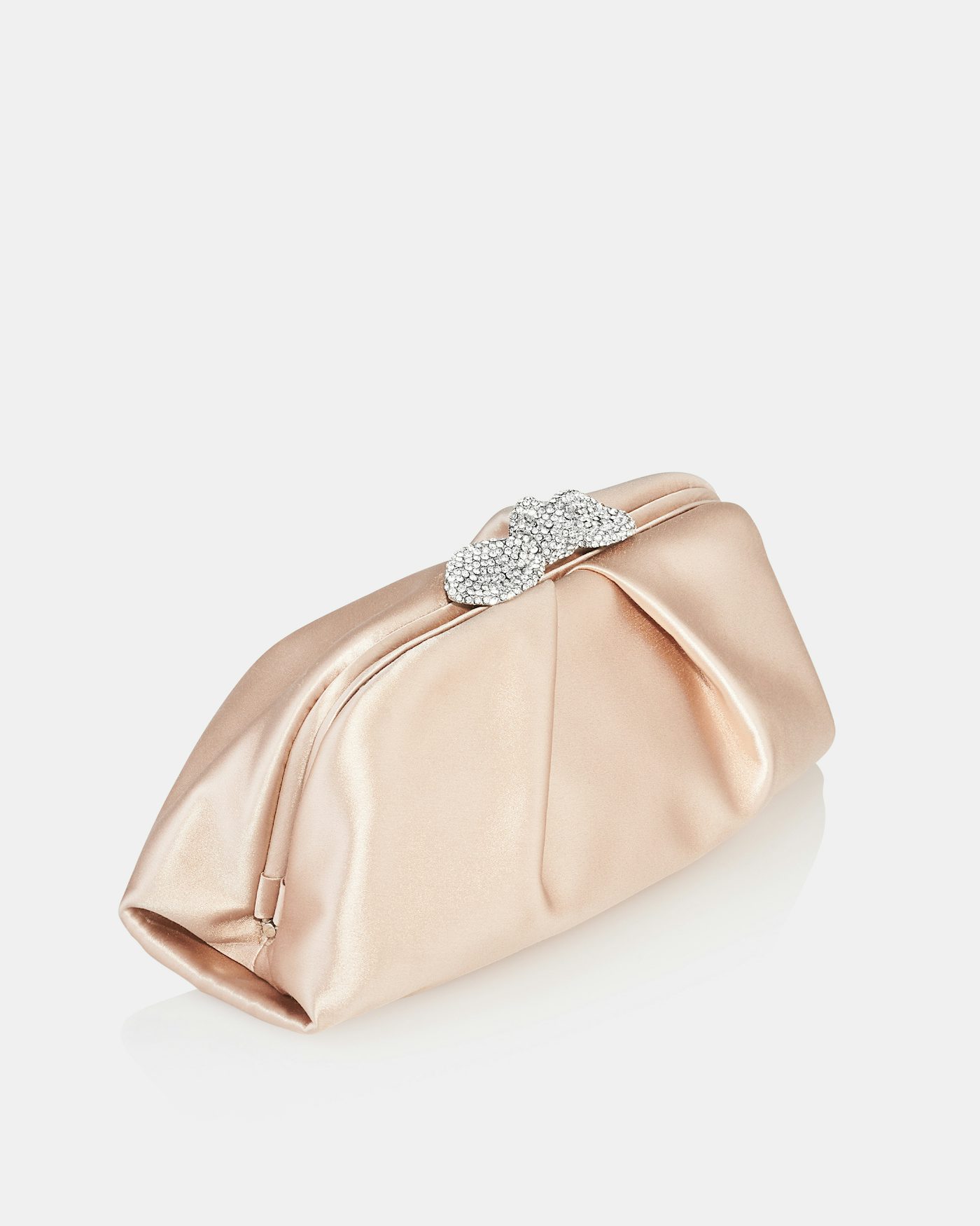 Very Bow Tie Crystal Clutch ROSA 1