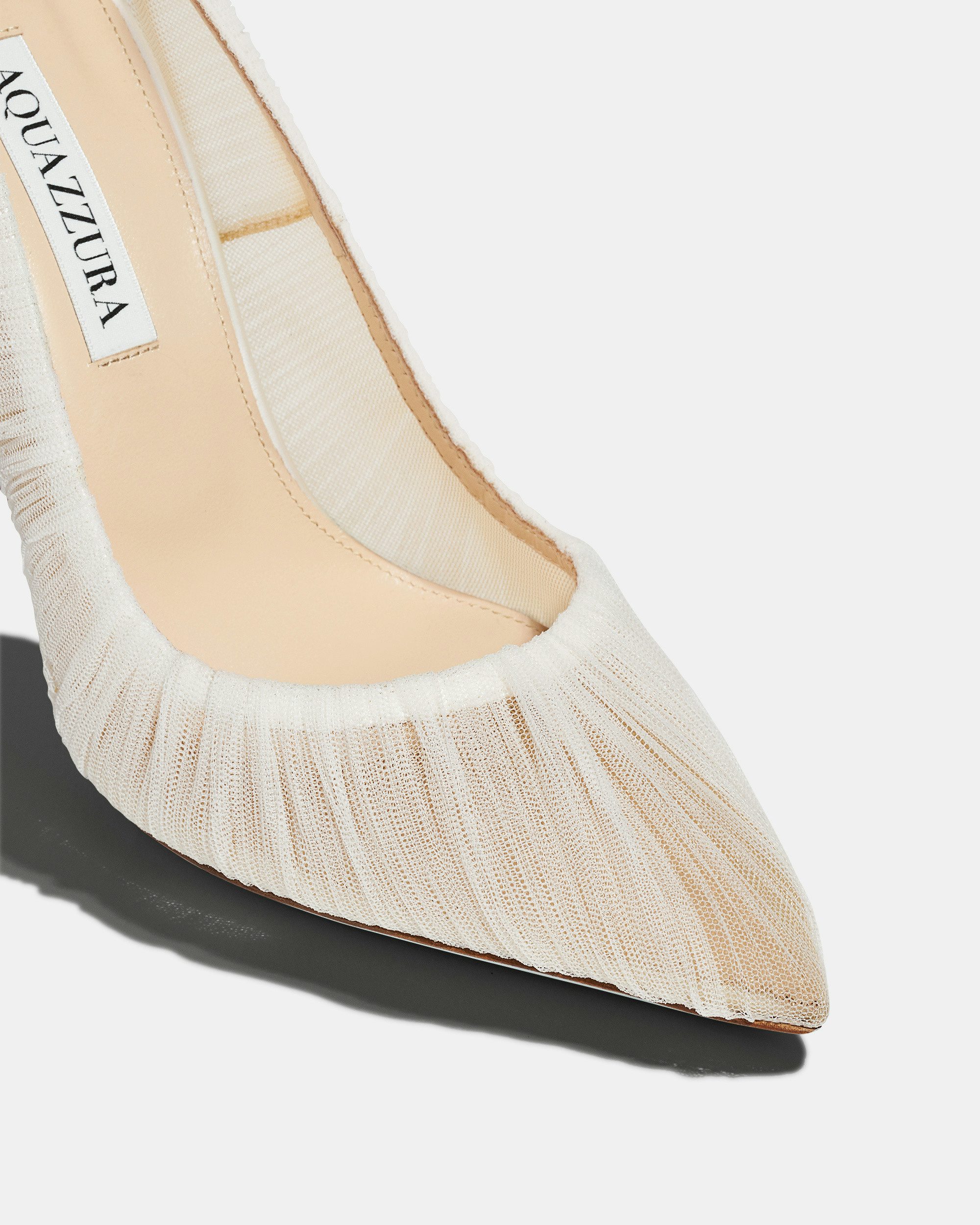 Voile Pump 105 WHITE Aquazzura@ Official