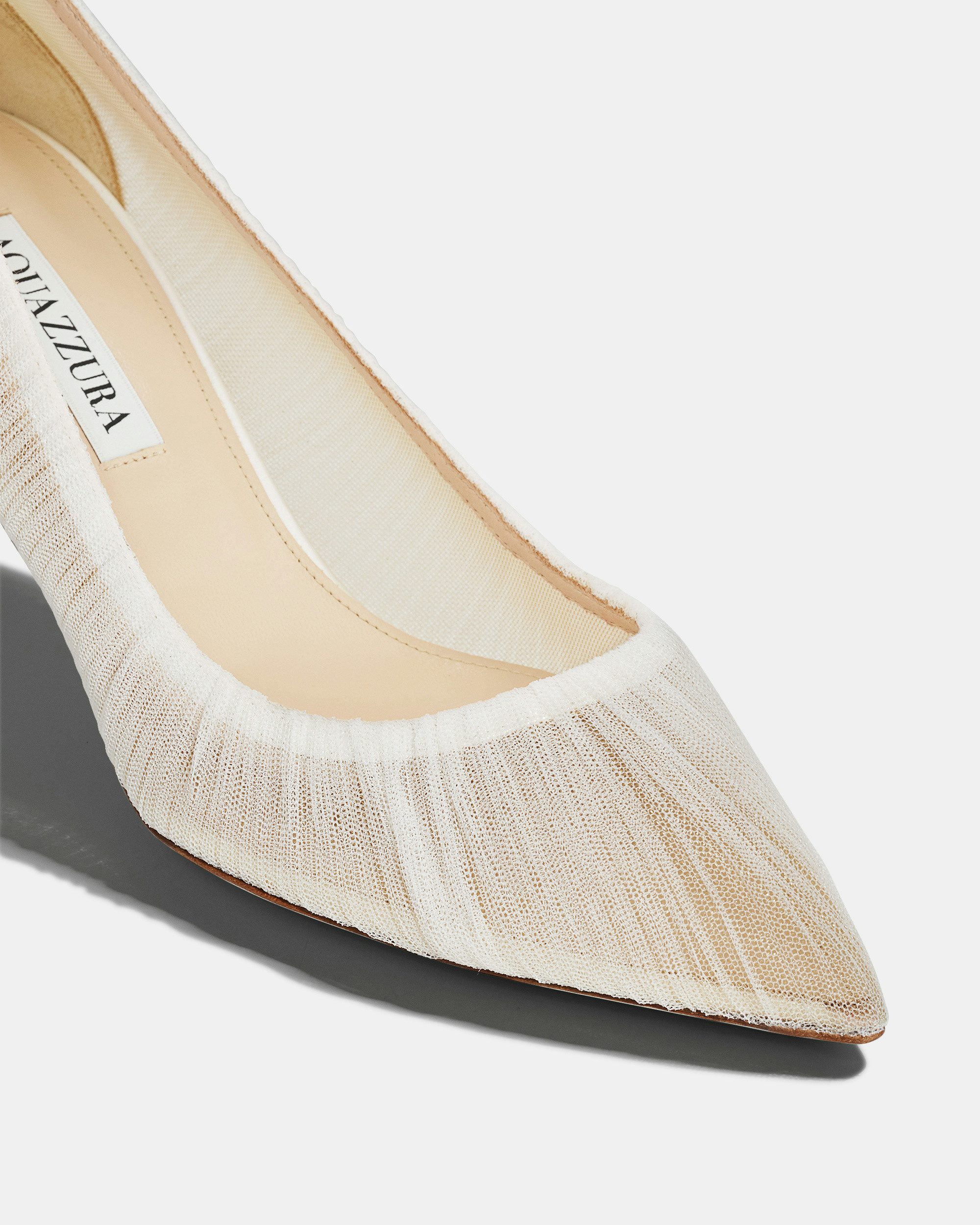Voile Pump 65 WHITE Aquazzura@ Official
