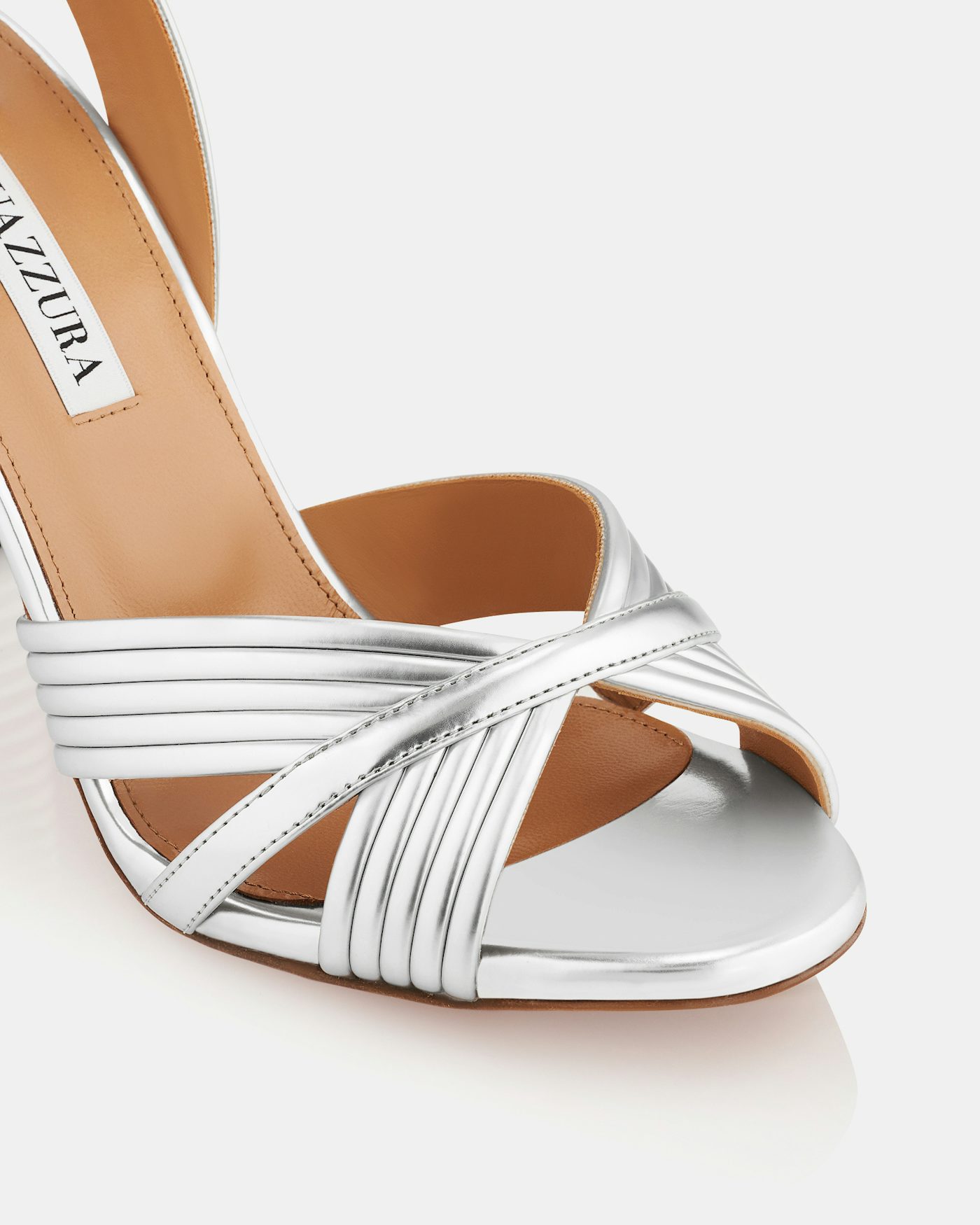CHATTAWAK Damen-Sandale Mit Absatz In Silber – Bequem & Stylisch