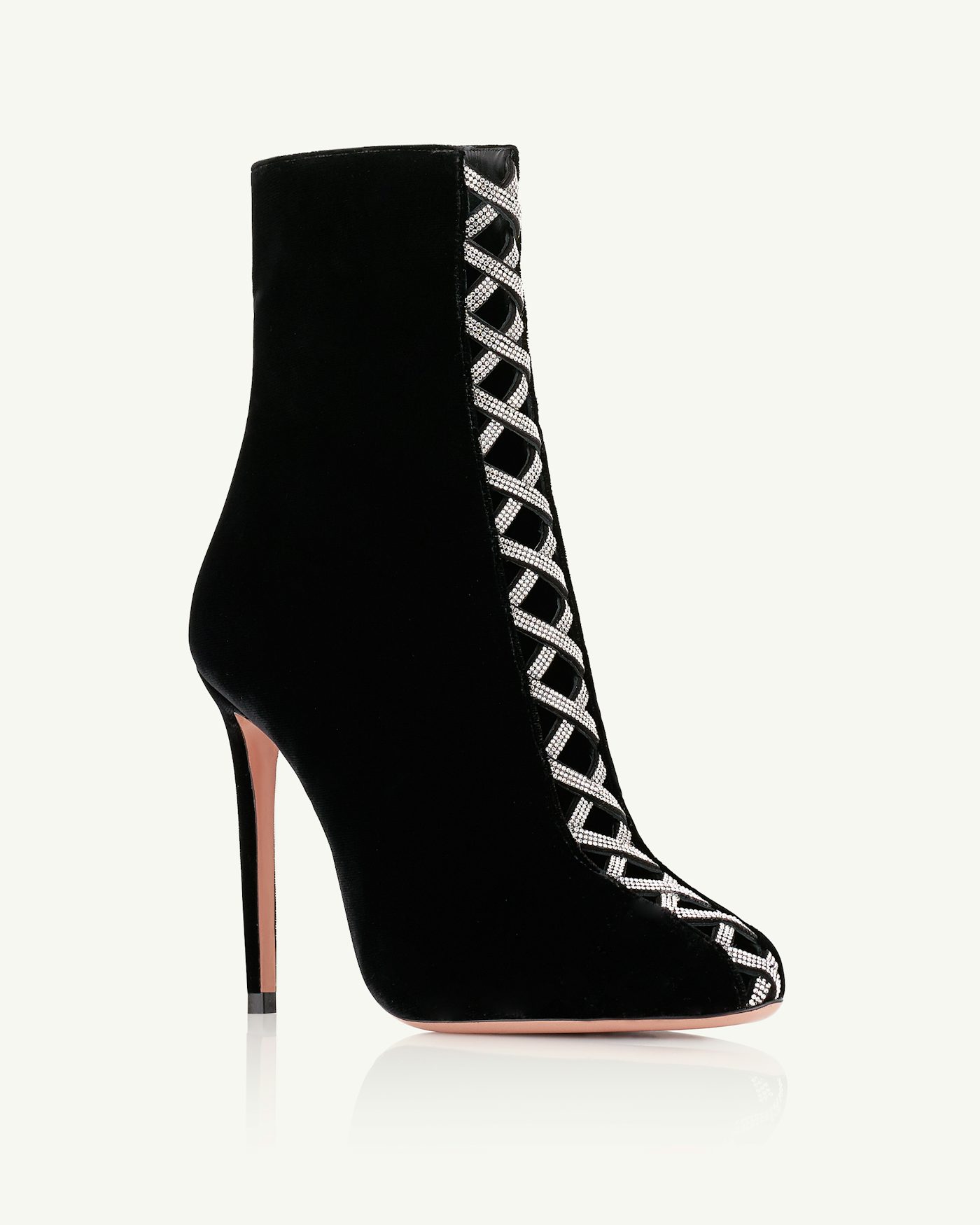 Wild Desire Crystal Bootie 105 NOIR 1