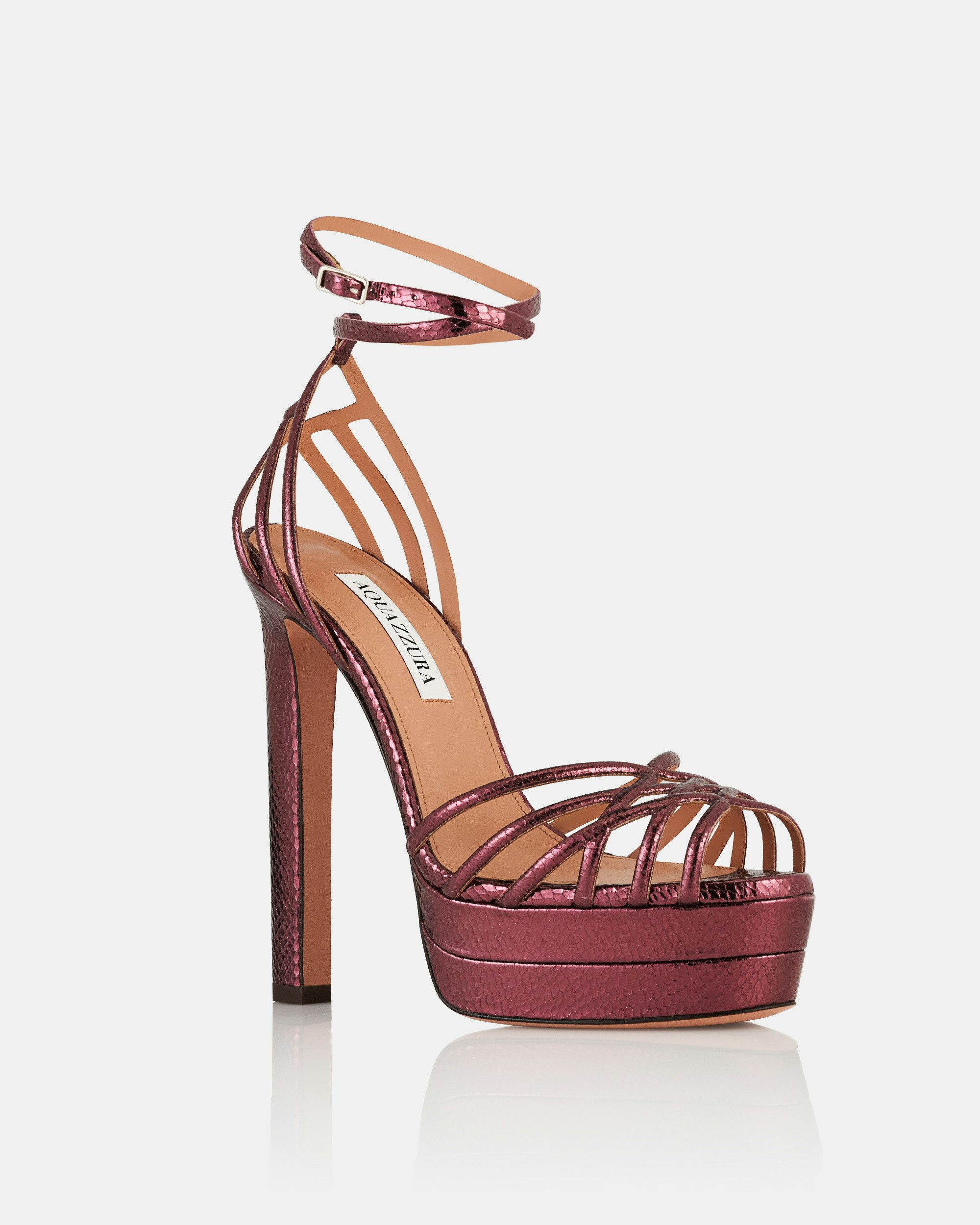 Wild Dream Sandal Plateau 130 BORDEAUX Aquazzura@ Official