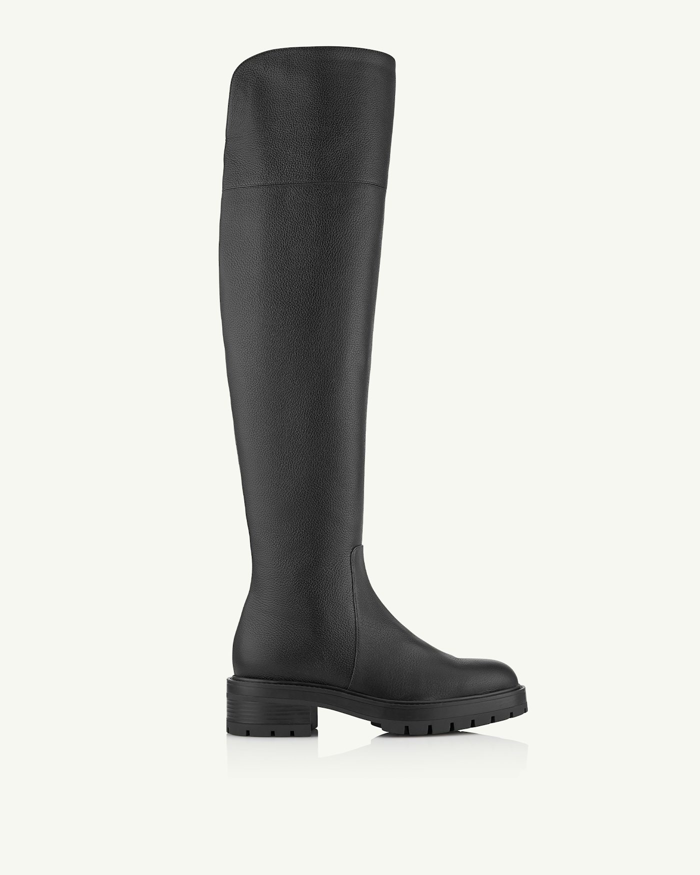 Whitney Boot Flat BLACK 2